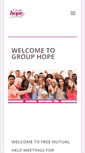 Mobile Screenshot of grouphope.org